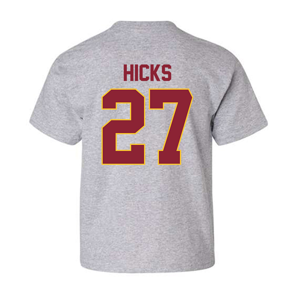 Iowa State - NCAA Football : LaMarcus Hicks - Classic Shersey Youth T-Shirt-1