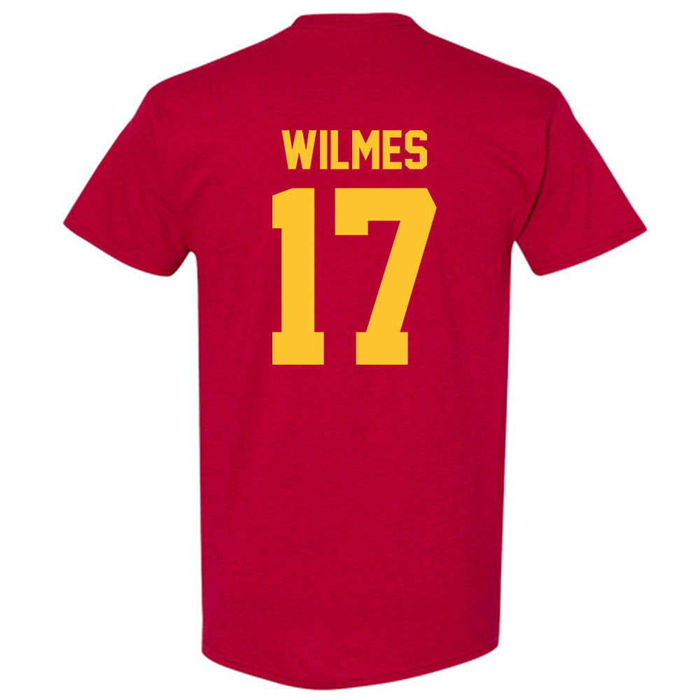 Iowa State - NCAA Softball : Ava Wilmes - Sports Shersey T-Shirt-1