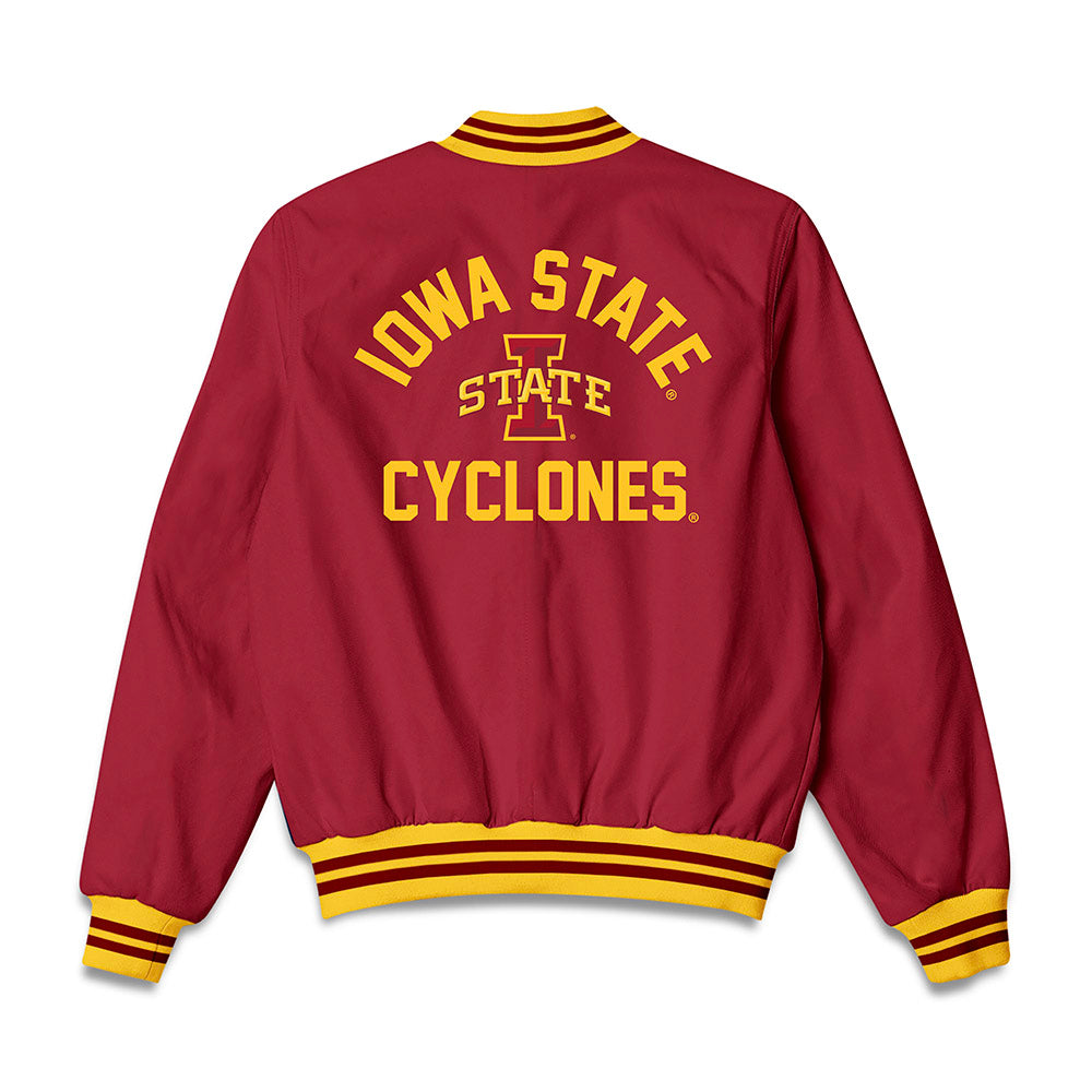 Iowa State - NCAA Women's Soccer : Musuai Isaia - Bomber Jacket-1