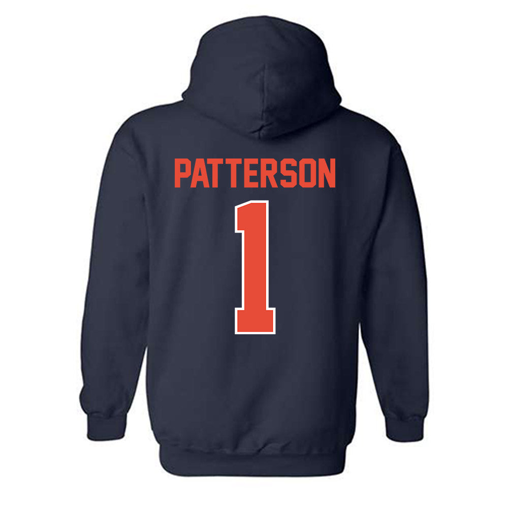 Illinois - NCAA Football : Kaleb Patterson - Classic Shersey Hooded Sweatshirt-1