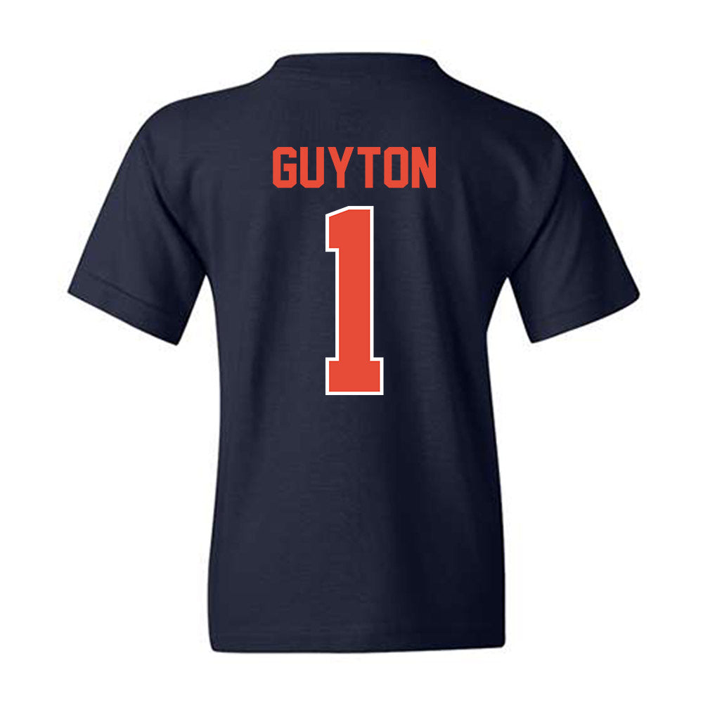 Illinois - NCAA Women's Basketball : Aaliyah Guyton - Classic Shersey Youth T-Shirt-1