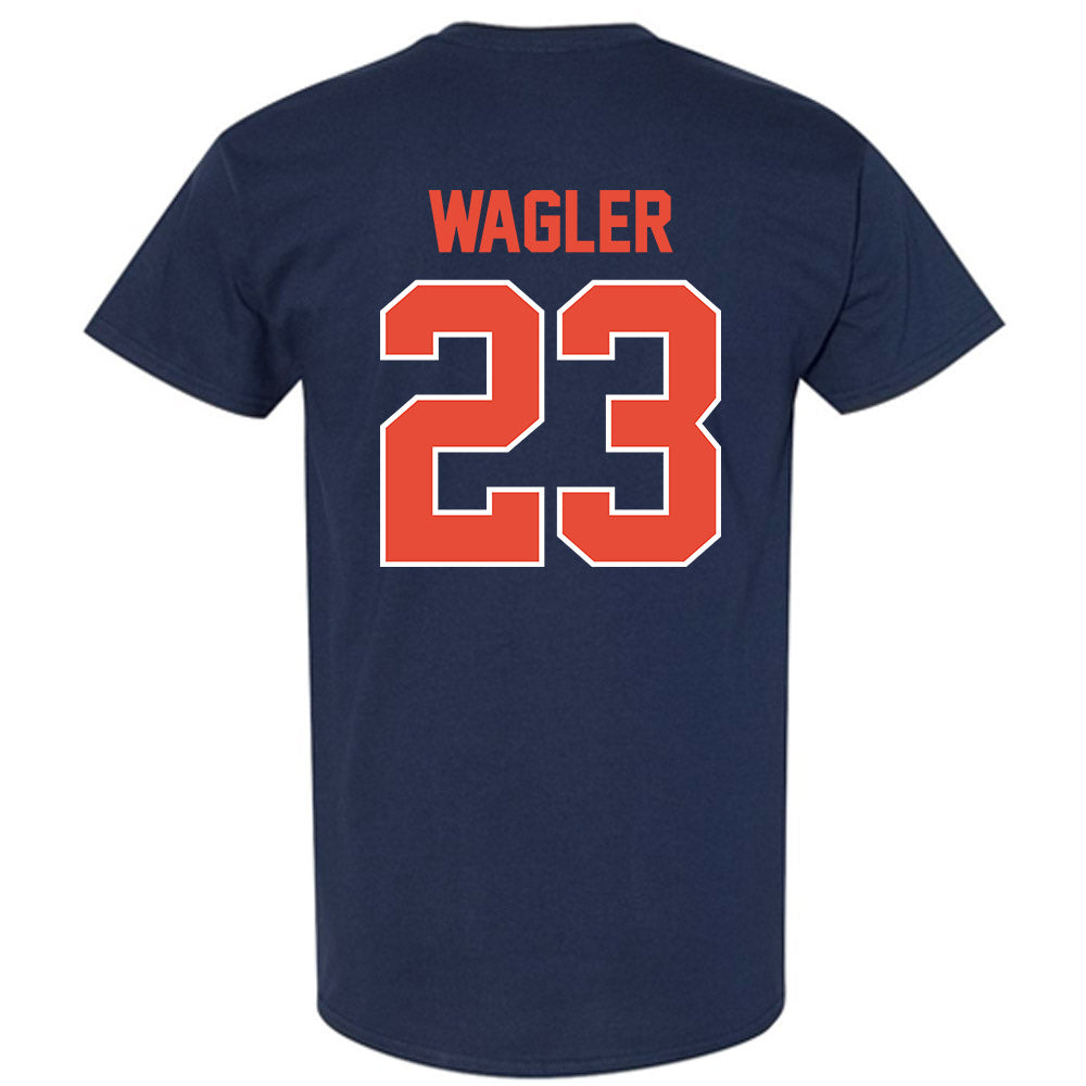 Illinois - NCAA Men's Basketball : Keaton Wagler - Classic Shersey T-Shirt-1