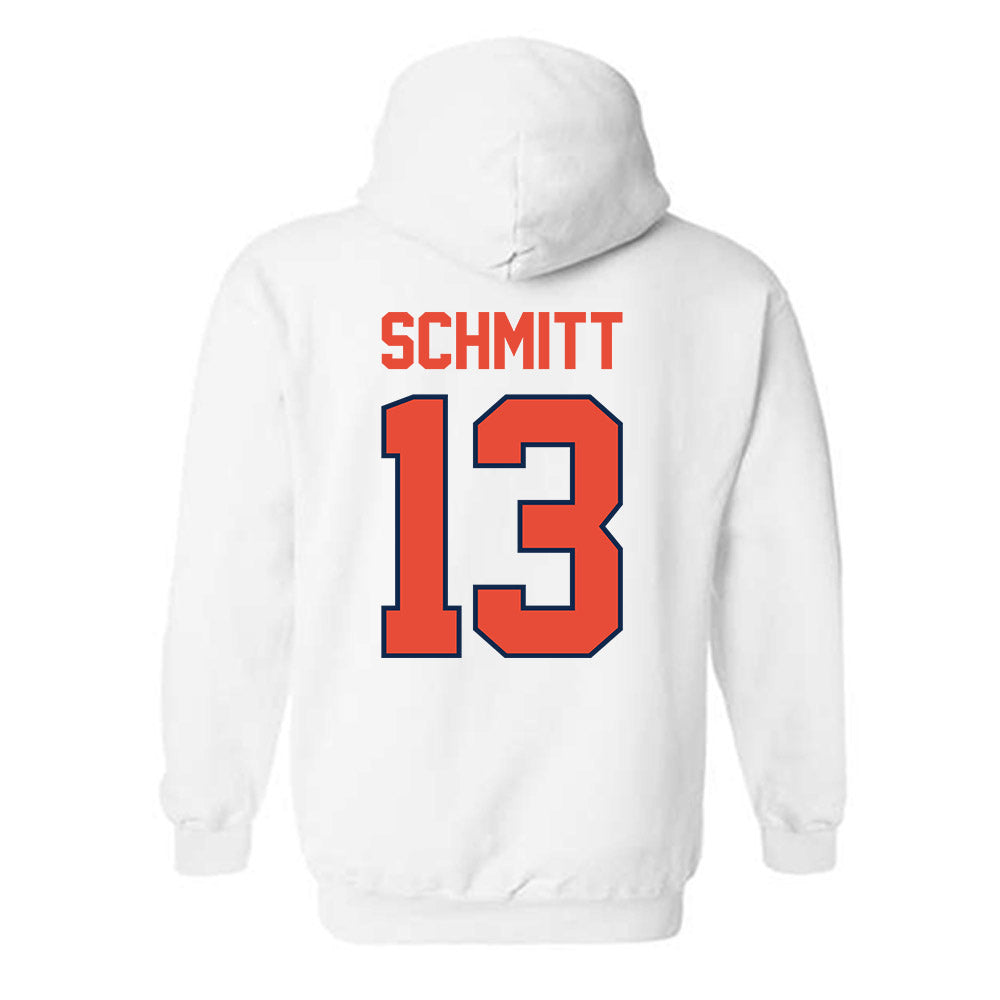 Illinois - NCAA Baseball : Tylet Schmitt - Classic Shersey Hooded Sweatshirt-1