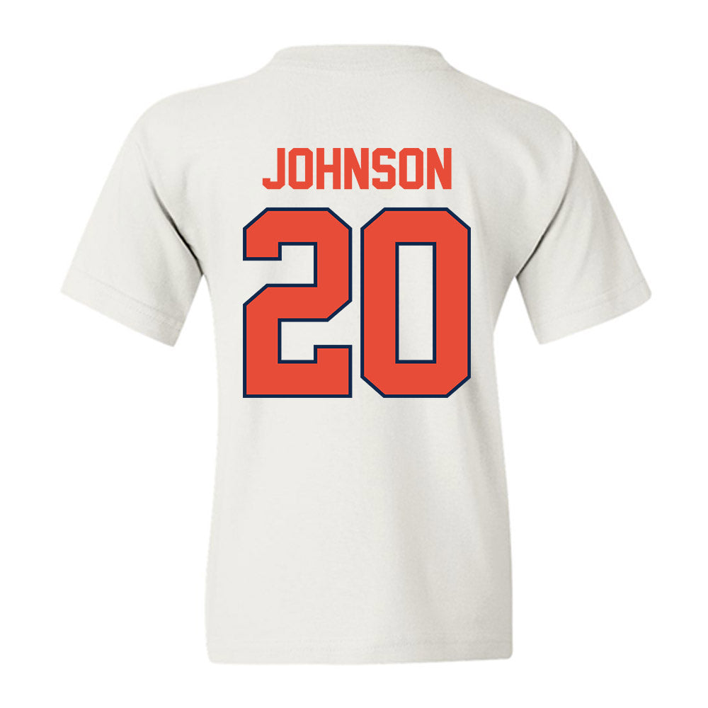 Illinois - NCAA Baseball : Ryan Johnson - Classic Shersey Youth T-Shirt-1