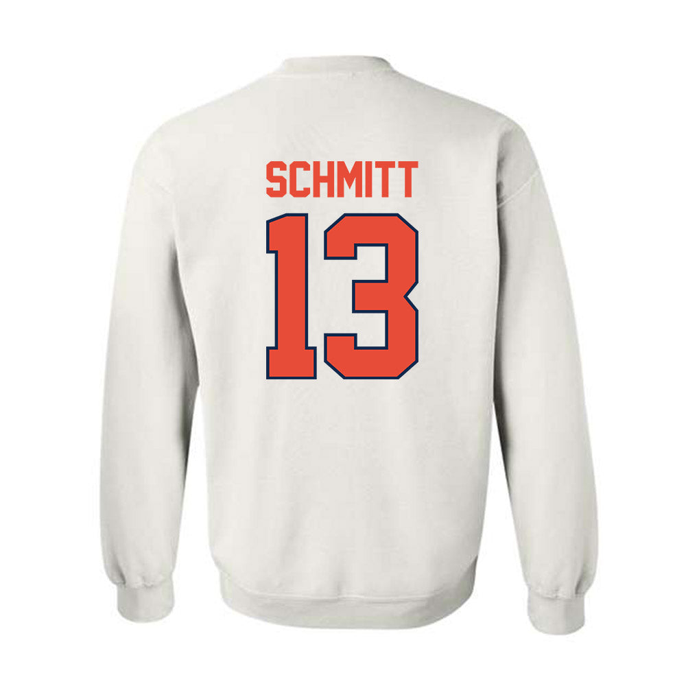 Illinois - NCAA Baseball : Tylet Schmitt - Classic Shersey Crewneck Sweatshirt-1