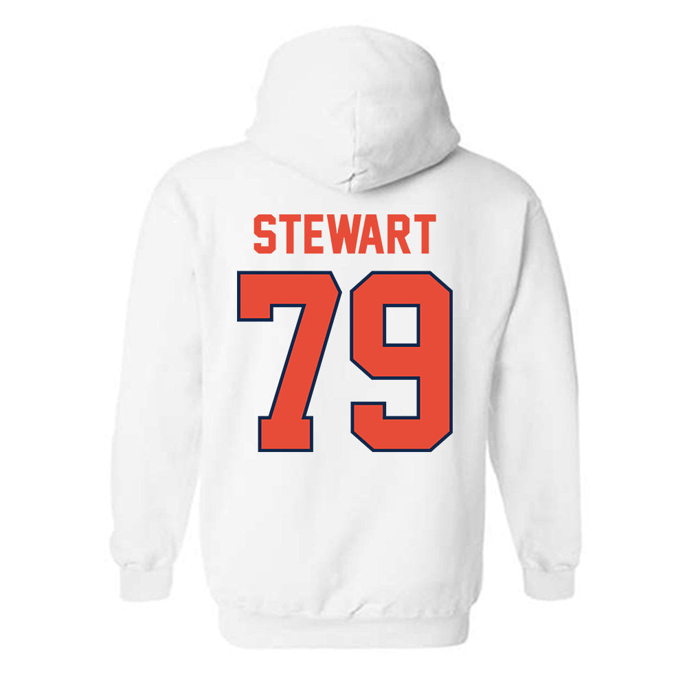 Illinois - NCAA Football : Zafir Stewart - Classic Shersey Hooded Sweatshirt