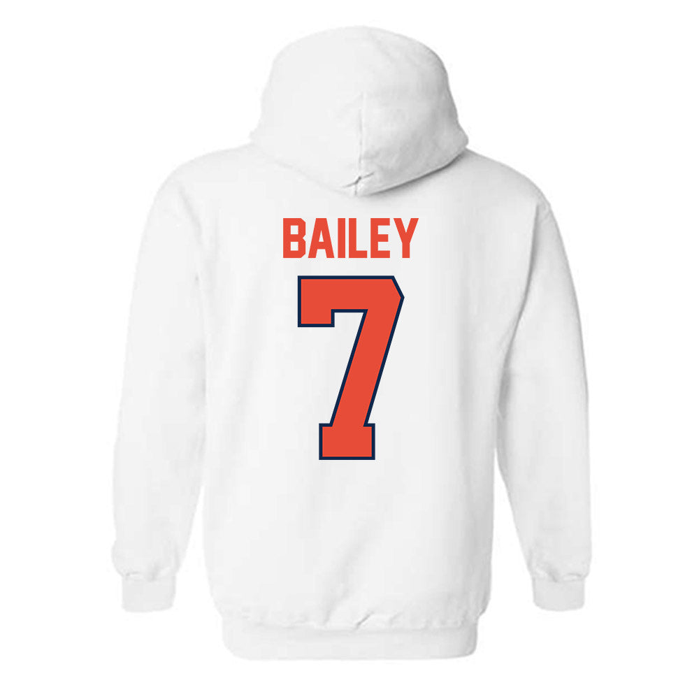 Illinois - NCAA Football : Matthew Bailey - Hooded Sweatshirt Classic Shersey