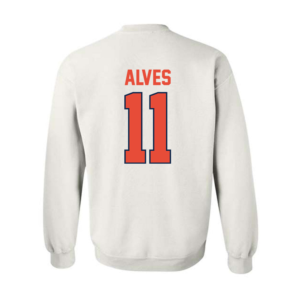 Illinois - NCAA Women's Basketball : Manuella Alves - Classic Shersey Crewneck Sweatshirt-1