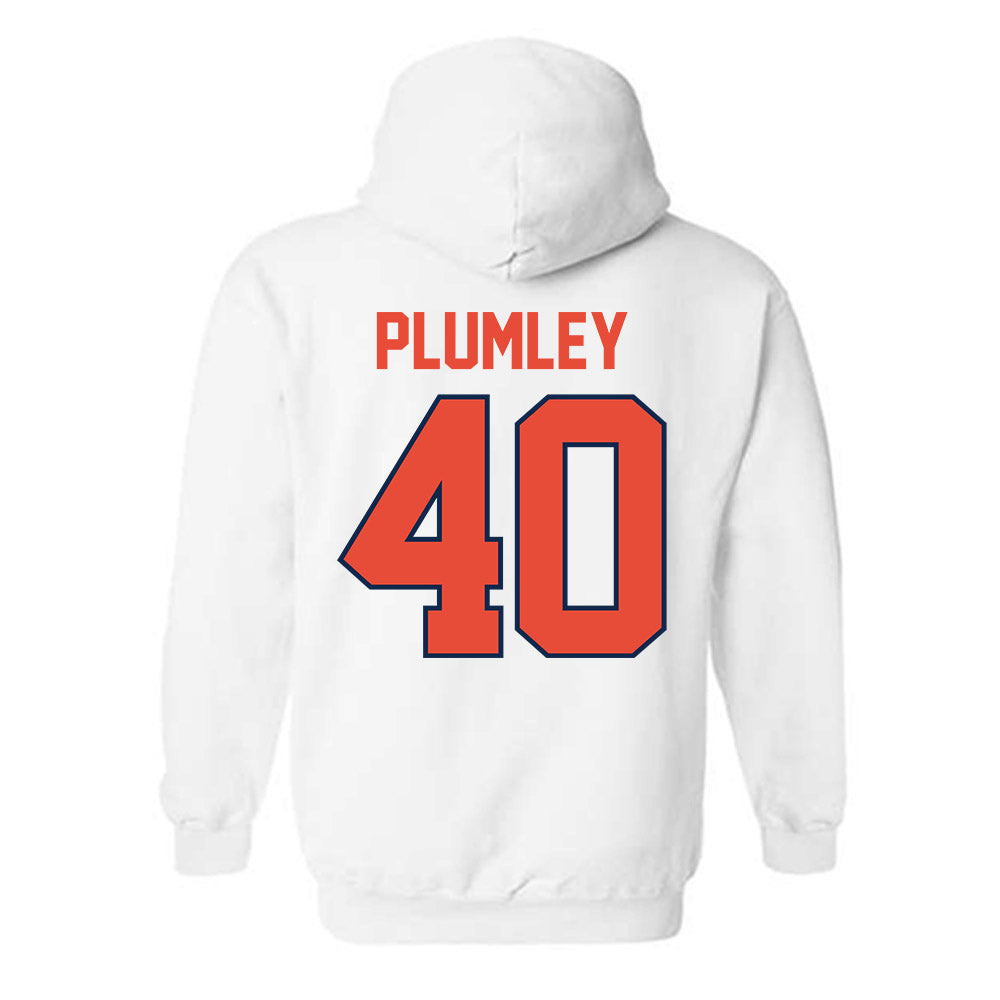 Illinois - NCAA Baseball : Ben Plumley - Hooded Sweatshirt Classic Shersey
