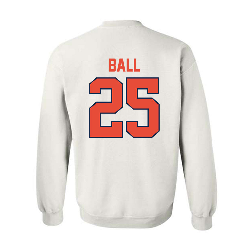 Illinois - NCAA Football : Aaron Ball - Classic Shersey Crewneck Sweatshirt