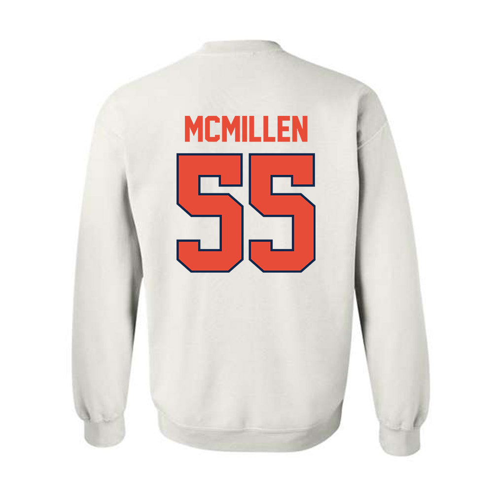 Illinois - NCAA Football : TJ McMillen - Crewneck Sweatshirt Classic Shersey