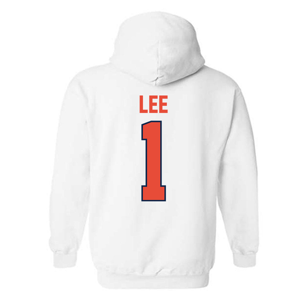Illinois - NCAA Men's Basketball : Brandon Lee - Classic Shersey Hooded Sweatshirt-1