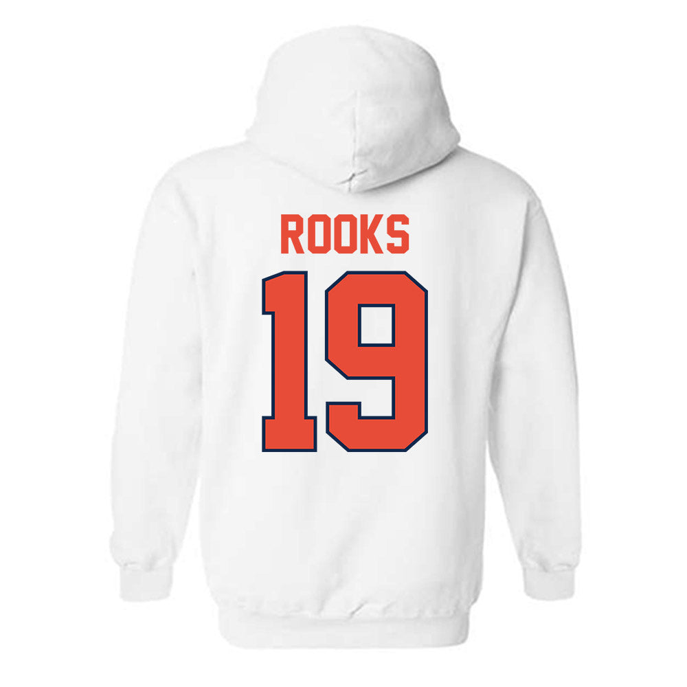 Illinois - NCAA Football : Tyson Rooks - Classic Shersey Hooded Sweatshirt-1