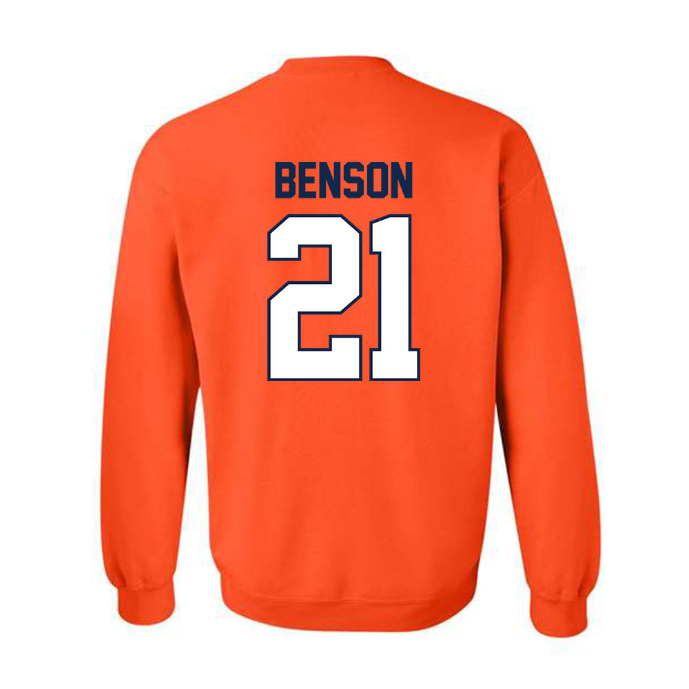 Illinois - NCAA Women's Basketball : Naomi Benson - Classic Shersey Crewneck Sweatshirt-1