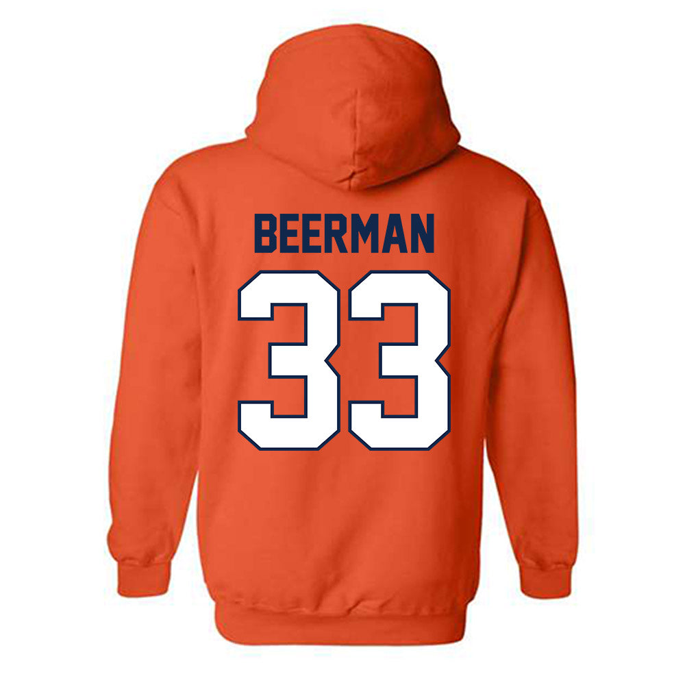 Illinois - NCAA Football : Grant Beerman - Classic Shersey Hooded Sweatshirt-1