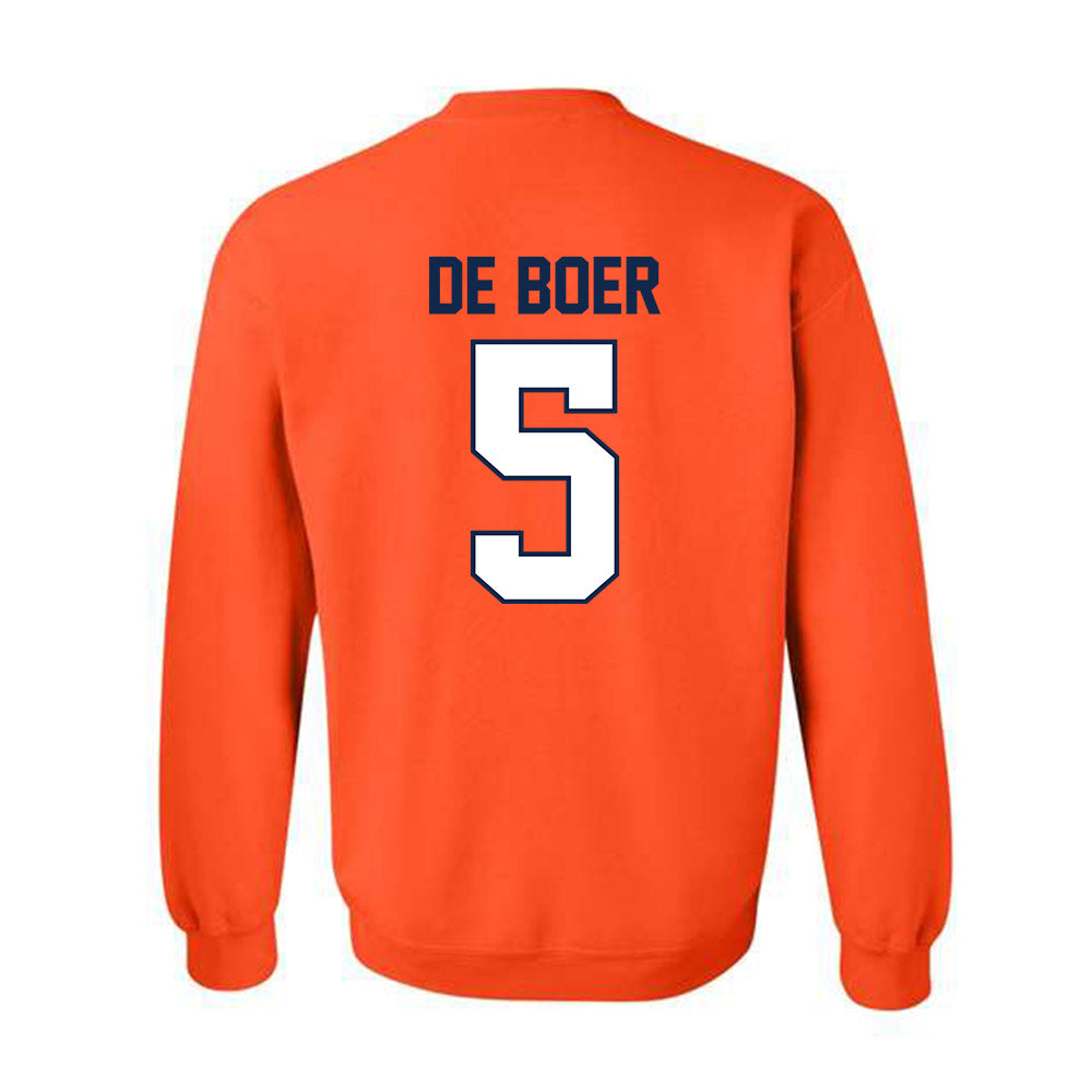 Illinois - NCAA Women's Volleyball : Taylor De Boer - Classic Shersey Crewneck Sweatshirt-1