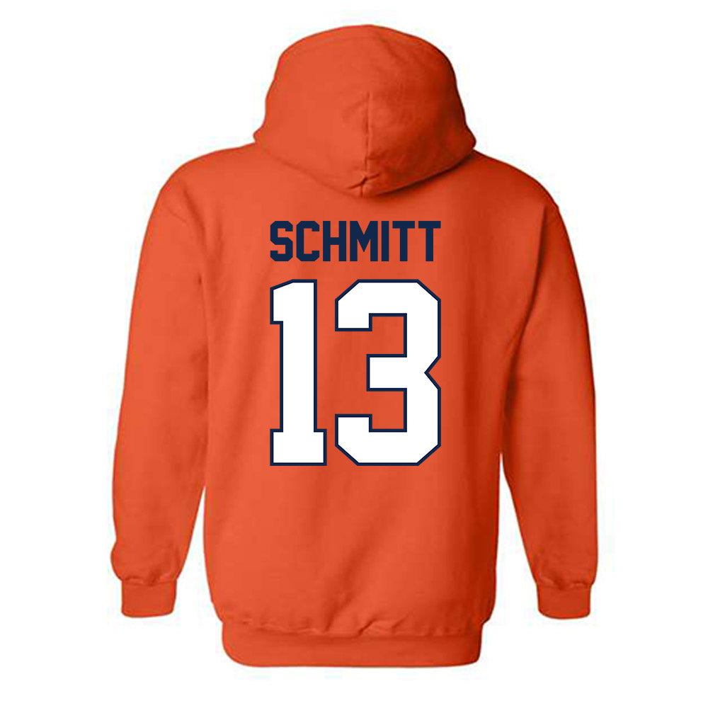 Illinois - NCAA Baseball : Tylet Schmitt - Classic Shersey Hooded Sweatshirt-1