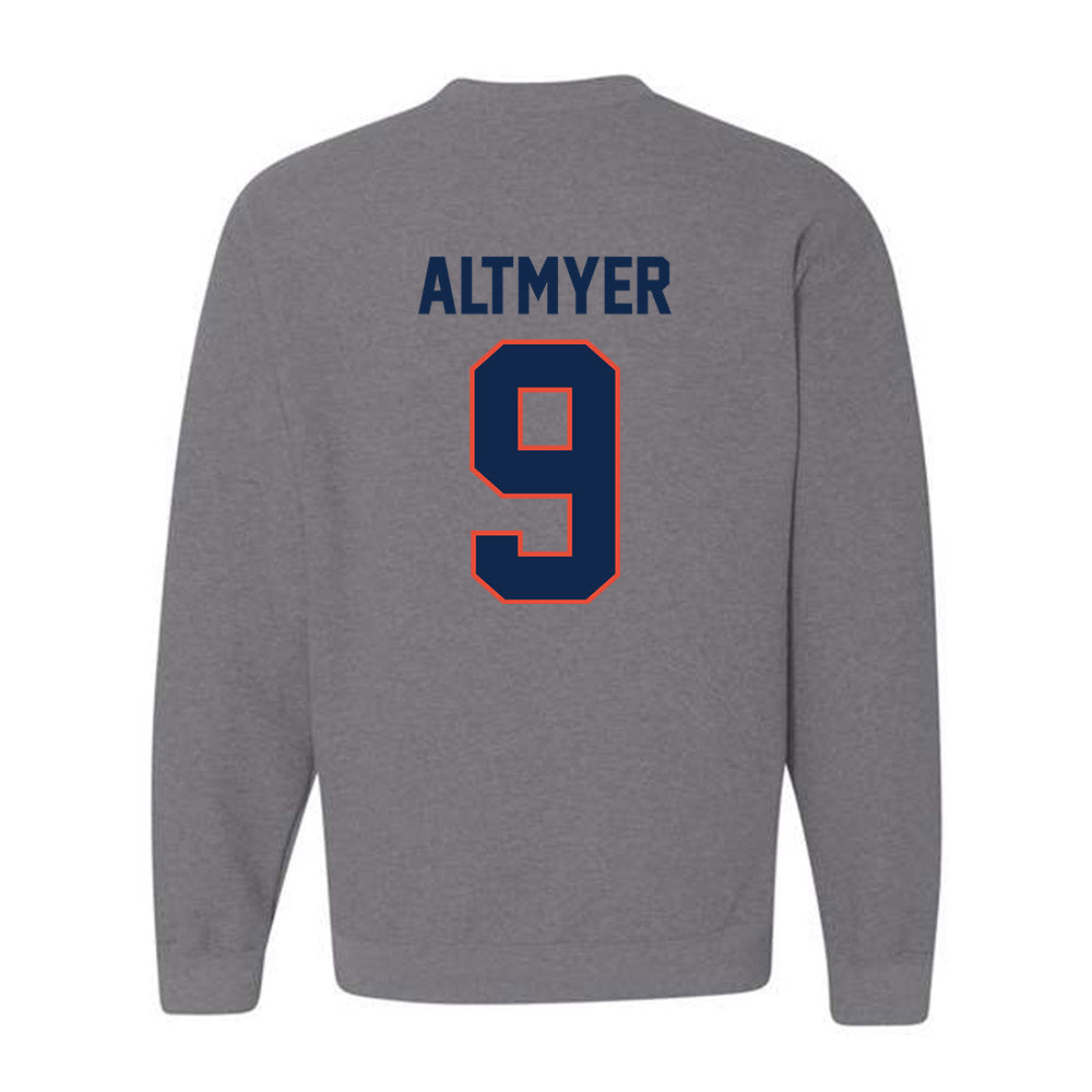 Illinois - NCAA Football : Luke Altmyer - Crewneck Sweatshirt Classic Shersey