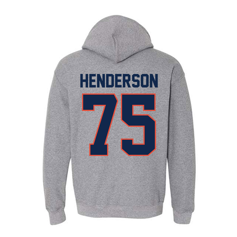 Illinois - NCAA Football : Brandon Henderson - Hooded Sweatshirt Classic Shersey