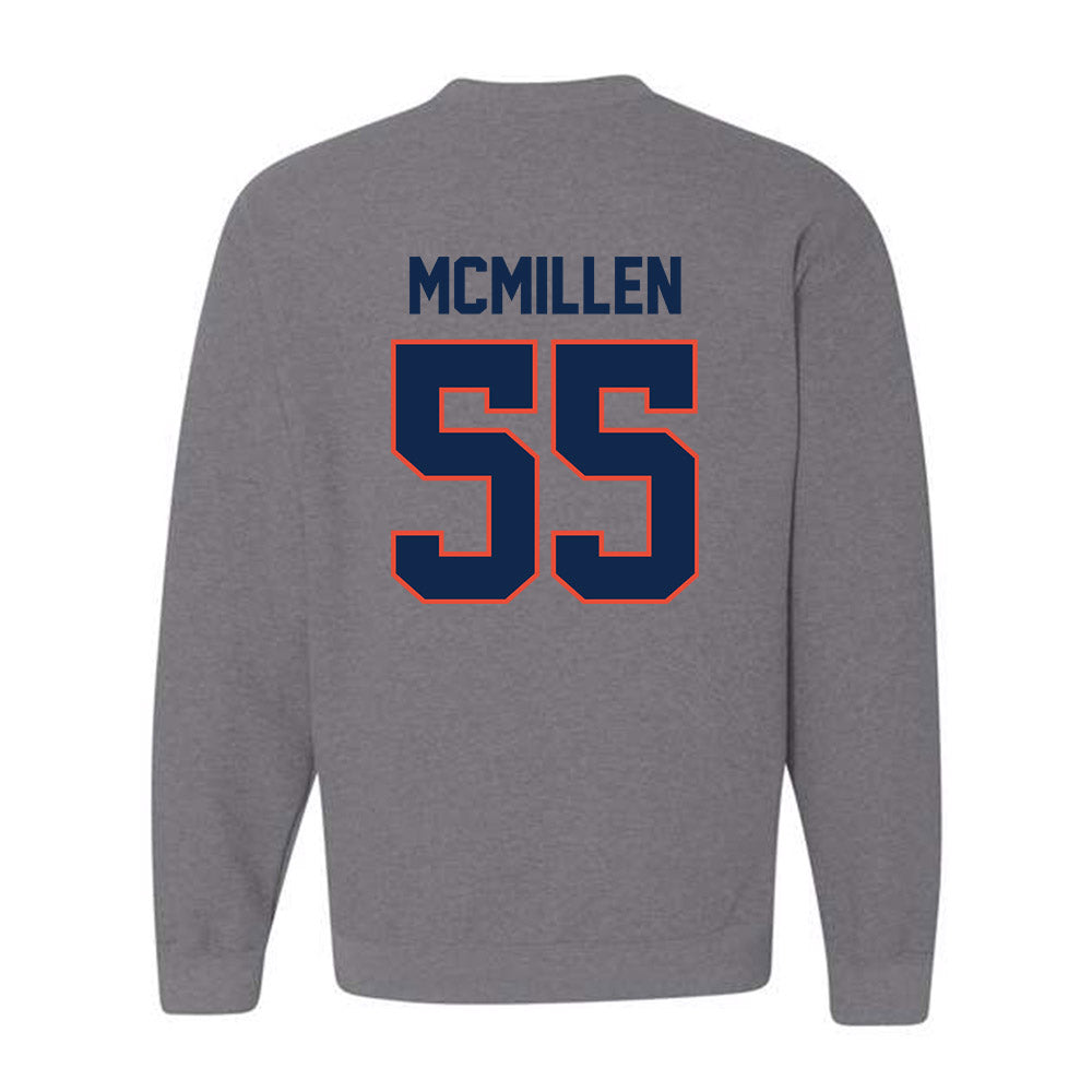 Illinois - NCAA Football : TJ McMillen - Crewneck Sweatshirt Classic Shersey