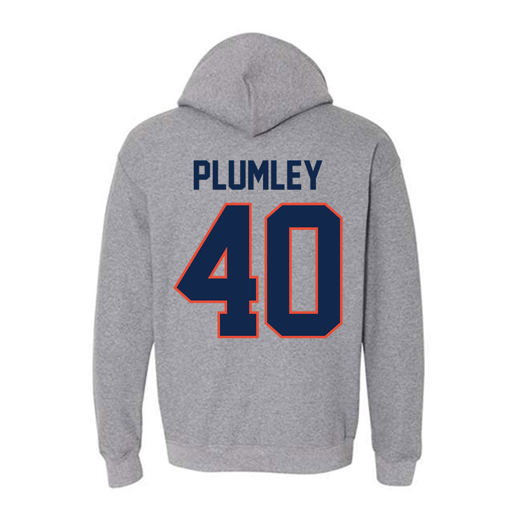 Illinois - NCAA Baseball : Ben Plumley - Hooded Sweatshirt Classic Shersey