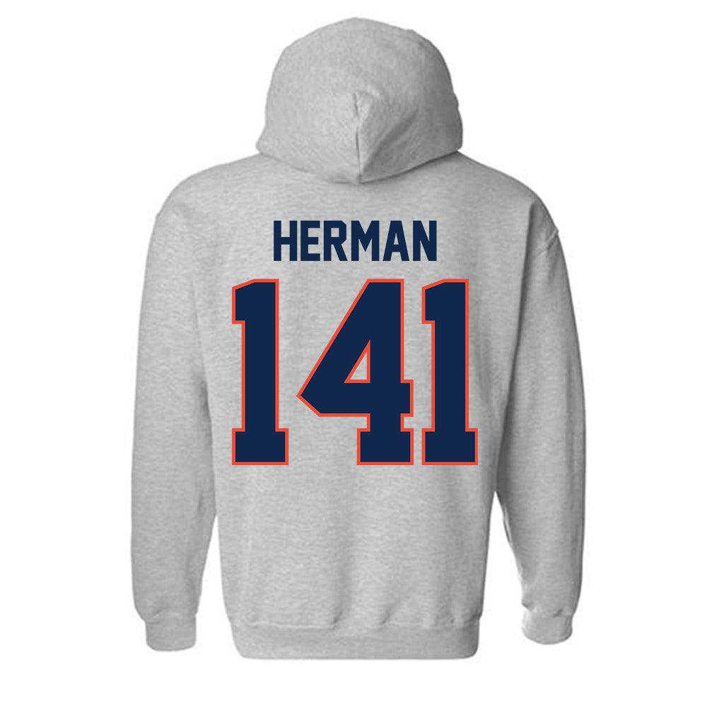 Illinois - NCAA Wrestling : Jackson Herman - Classic Shersey Hooded Sweatshirt-1