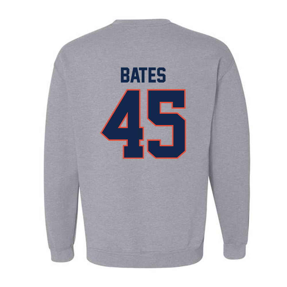 Illinois - NCAA Baseball : Zach Bates - Classic Shersey Crewneck Sweatshirt-1