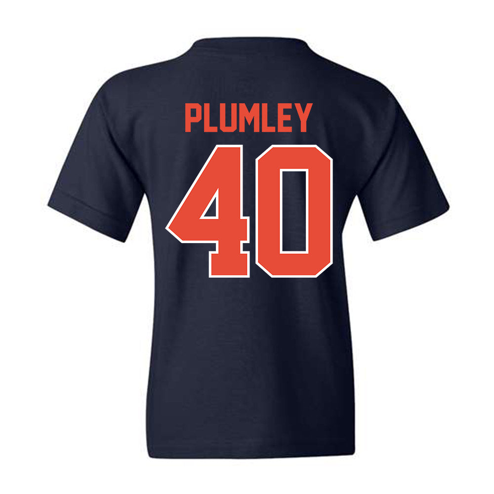 Illinois - NCAA Baseball : Ben Plumley - Youth T-Shirt Sports Shersey
