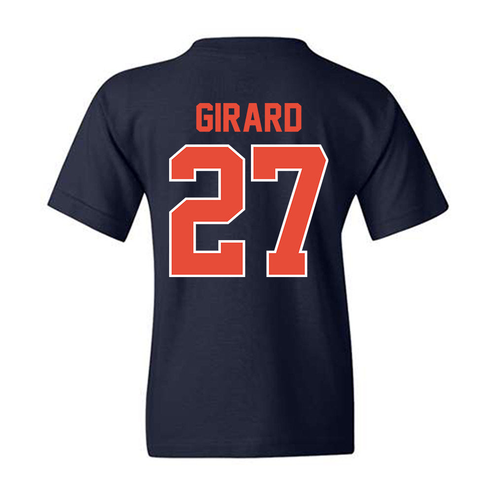 Illinois - NCAA Baseball : Nolan Girard - Sports Shersey Youth T-Shirt-1