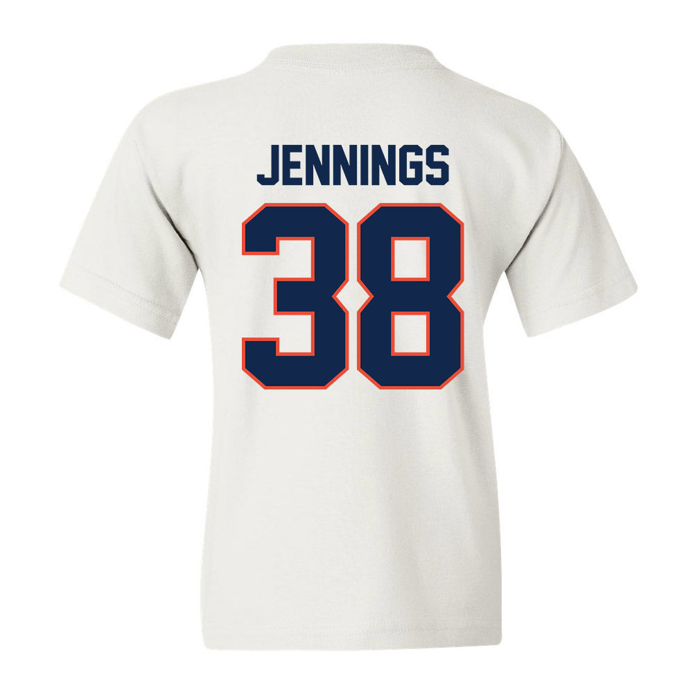 Illinois - NCAA Baseball : Collin Jennings - Youth T-Shirt Sports Shersey