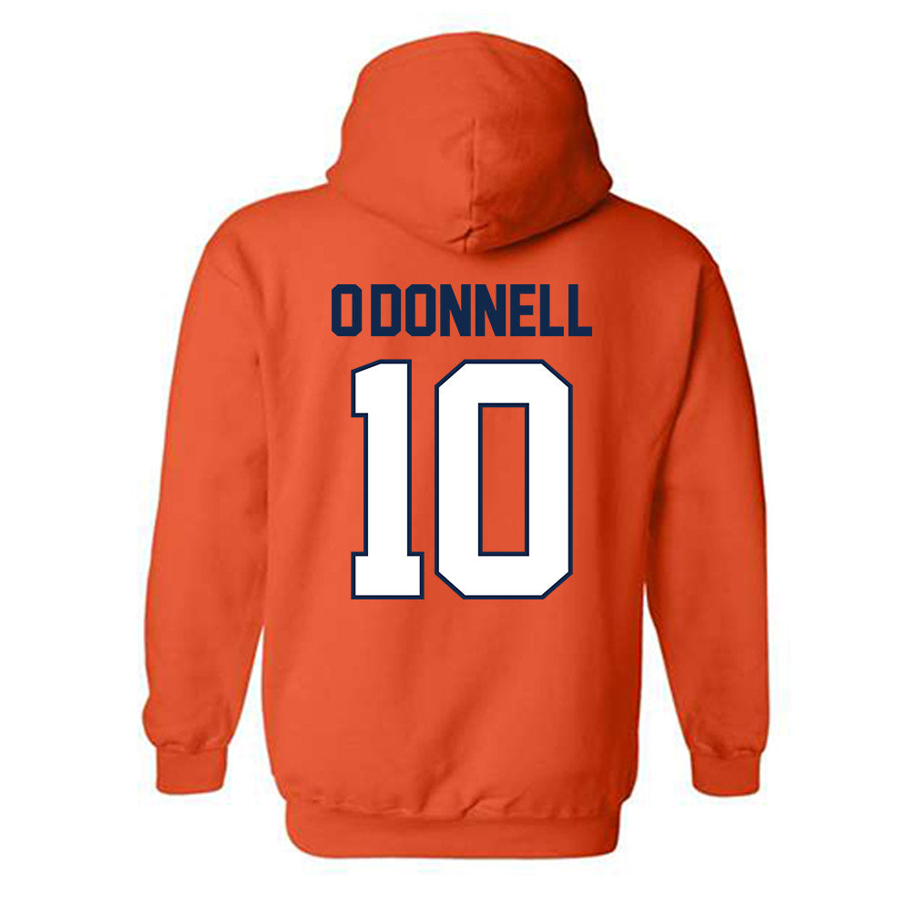 Illinois - NCAA Baseball : Aden O'Donnell - Hooded Sweatshirt Sports Shersey