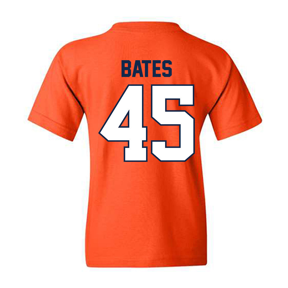 Illinois - NCAA Baseball : Zach Bates - Sports Shersey Youth T-Shirt-1