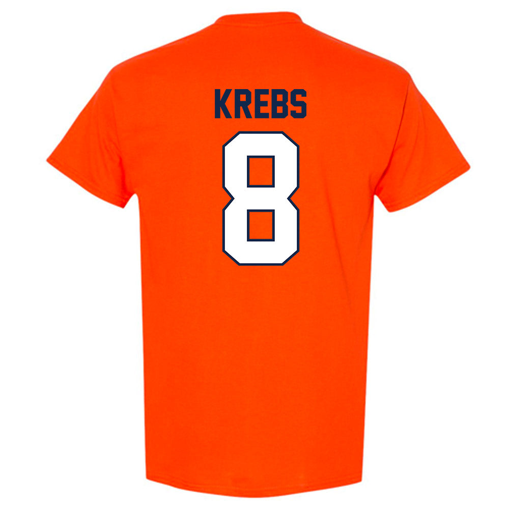 Illinois - NCAA Baseball : Lucas Krebs - Sports Shersey T-Shirt-1