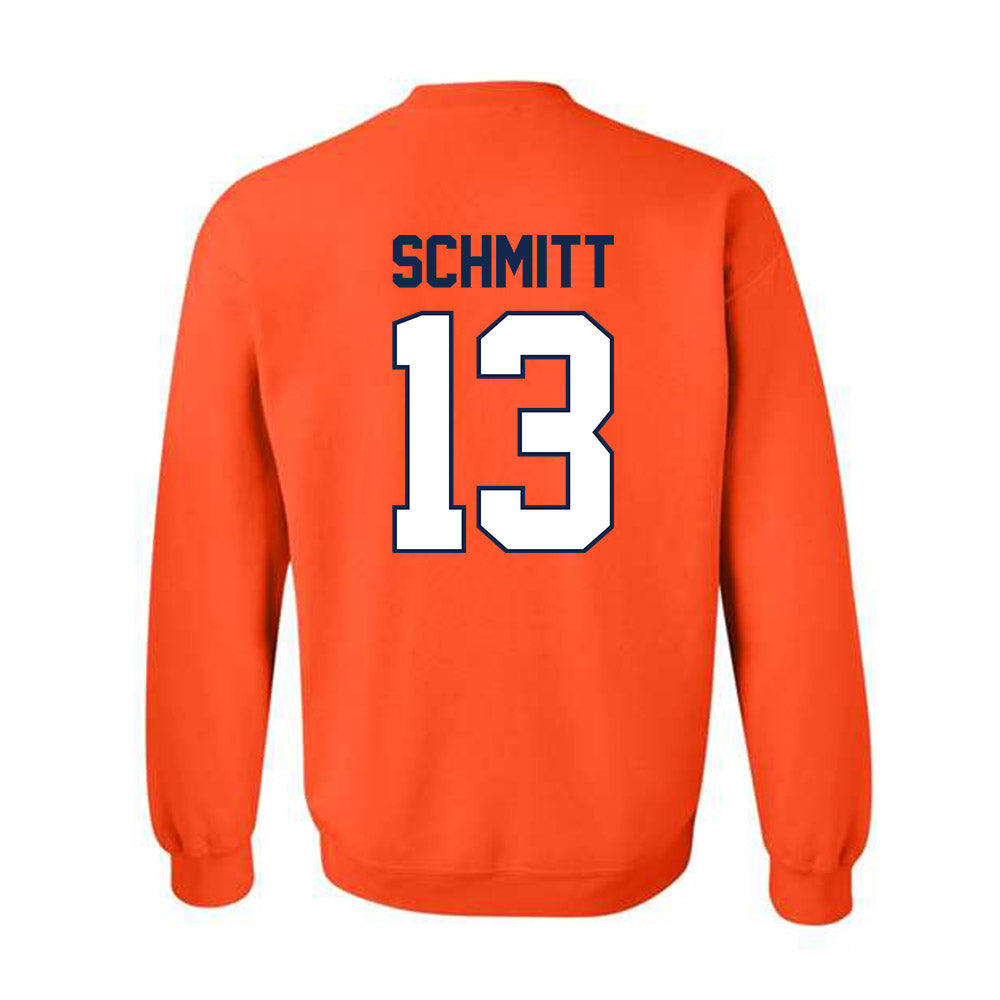 Illinois - NCAA Baseball : Tylet Schmitt - Sports Shersey Crewneck Sweatshirt-1