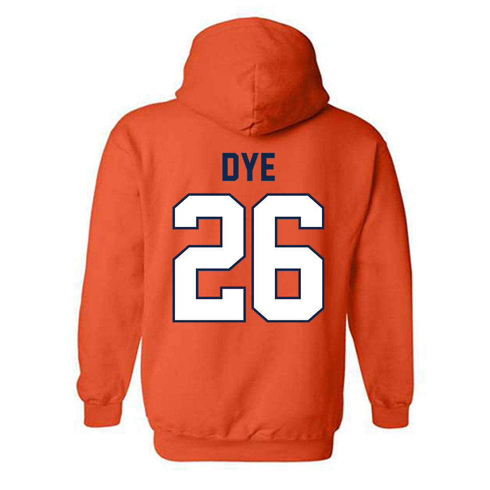 Illinois - NCAA Baseball : Mitch Dye - Sports Shersey Hooded Sweatshirt-1