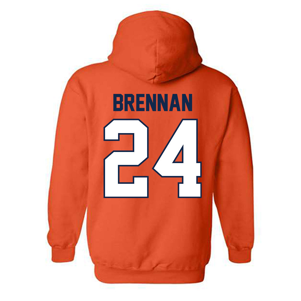 Illinois - NCAA Softball : Skylar Brennan - Sports Shersey Hooded Sweatshirt-1