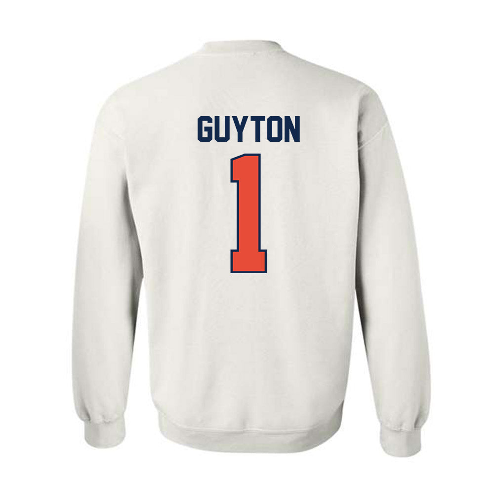 Illinois - NCAA Women's Basketball : Aaliyah Guyton - Sports Shersey Crewneck Sweatshirt-1