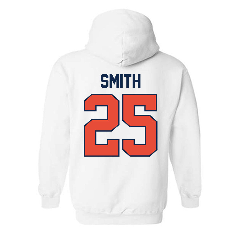 Illinois - NCAA Women's Basketball : Hayven Smith - Sports Shersey Hooded Sweatshirt-1