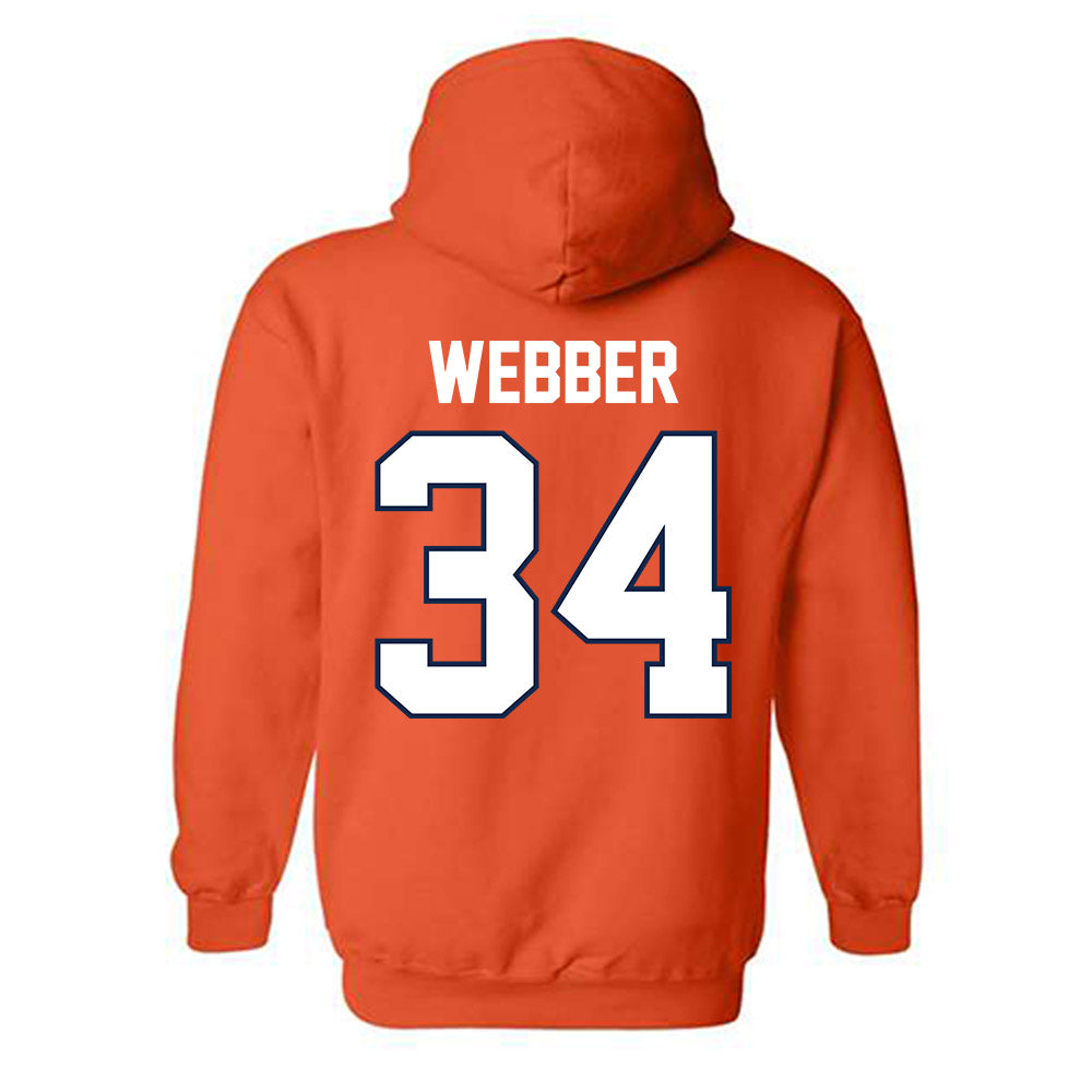 Illinois - NCAA Women's Basketball : Maddie Webber - Sports Shersey Hooded Sweatshirt-1