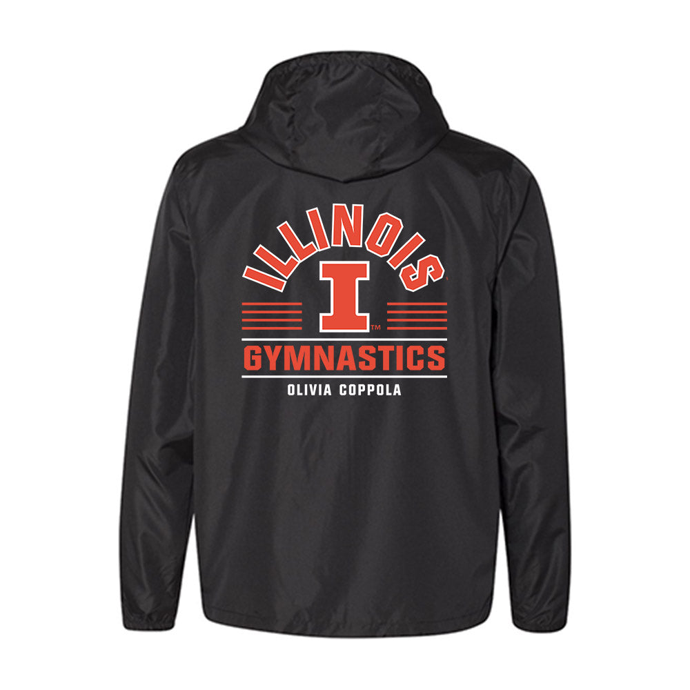 Illinois - NCAA Women's Gymnastics : Olivia Coppola - Windbreaker-1