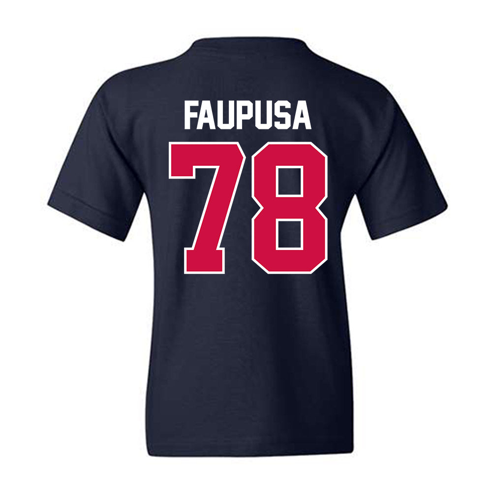 Arizona - NCAA Football : Manoah Faupusa - Classic Shersey Youth T-Shirt-1