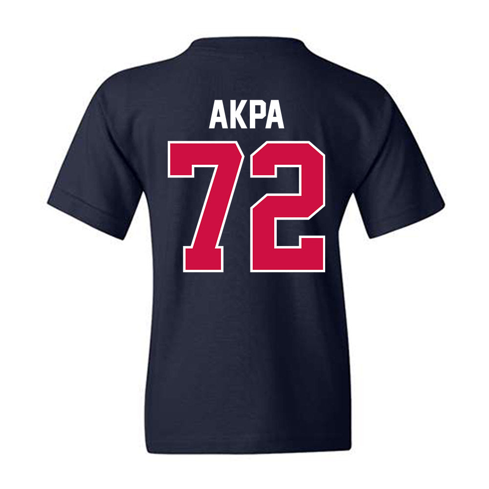 Arizona - NCAA Football : Louis Akpa - Classic Shersey Youth T-Shirt-1
