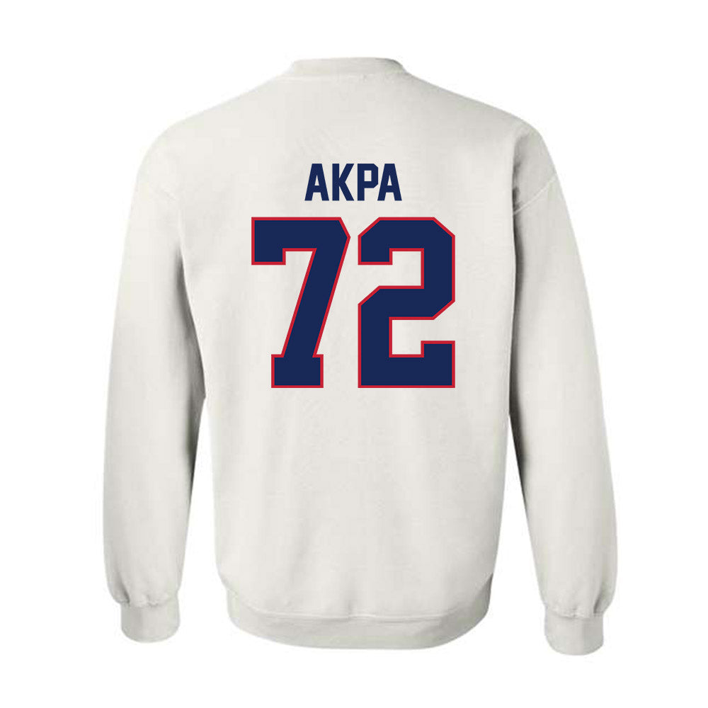 Arizona - NCAA Football : Louis Akpa - Classic Shersey Crewneck Sweatshirt-1