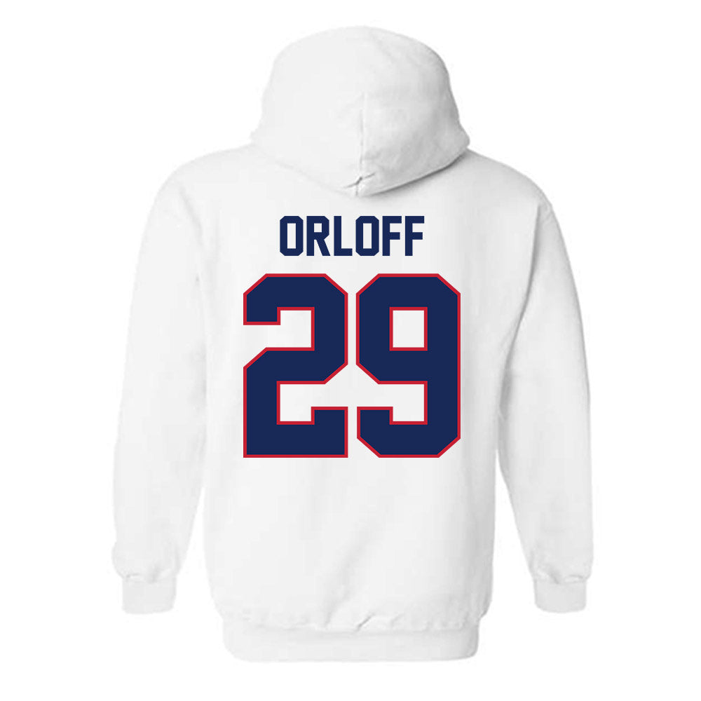 Arizona - NCAA Baseball : Eric Orloff - Classic Shersey Hooded Sweatshirt