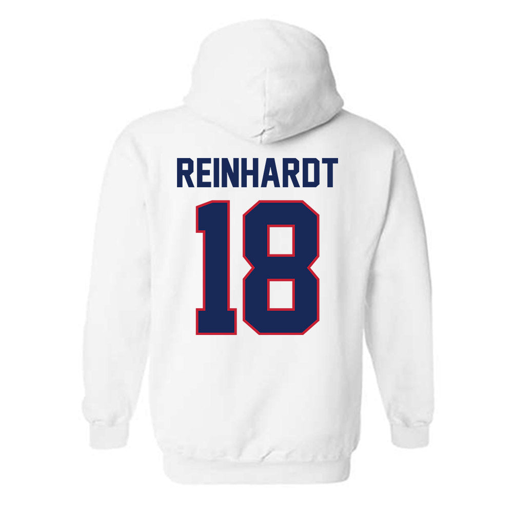 Arizona - NCAA Women's Soccer : Whitney Reinhardt - Classic Shersey Hooded Sweatshirt-1