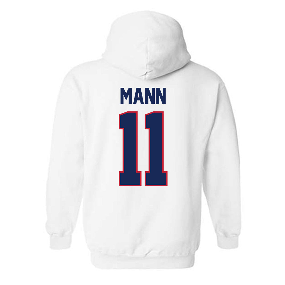 Arizona - NCAA Football : Jabari Mann - Classic Shersey Hooded Sweatshirt-1