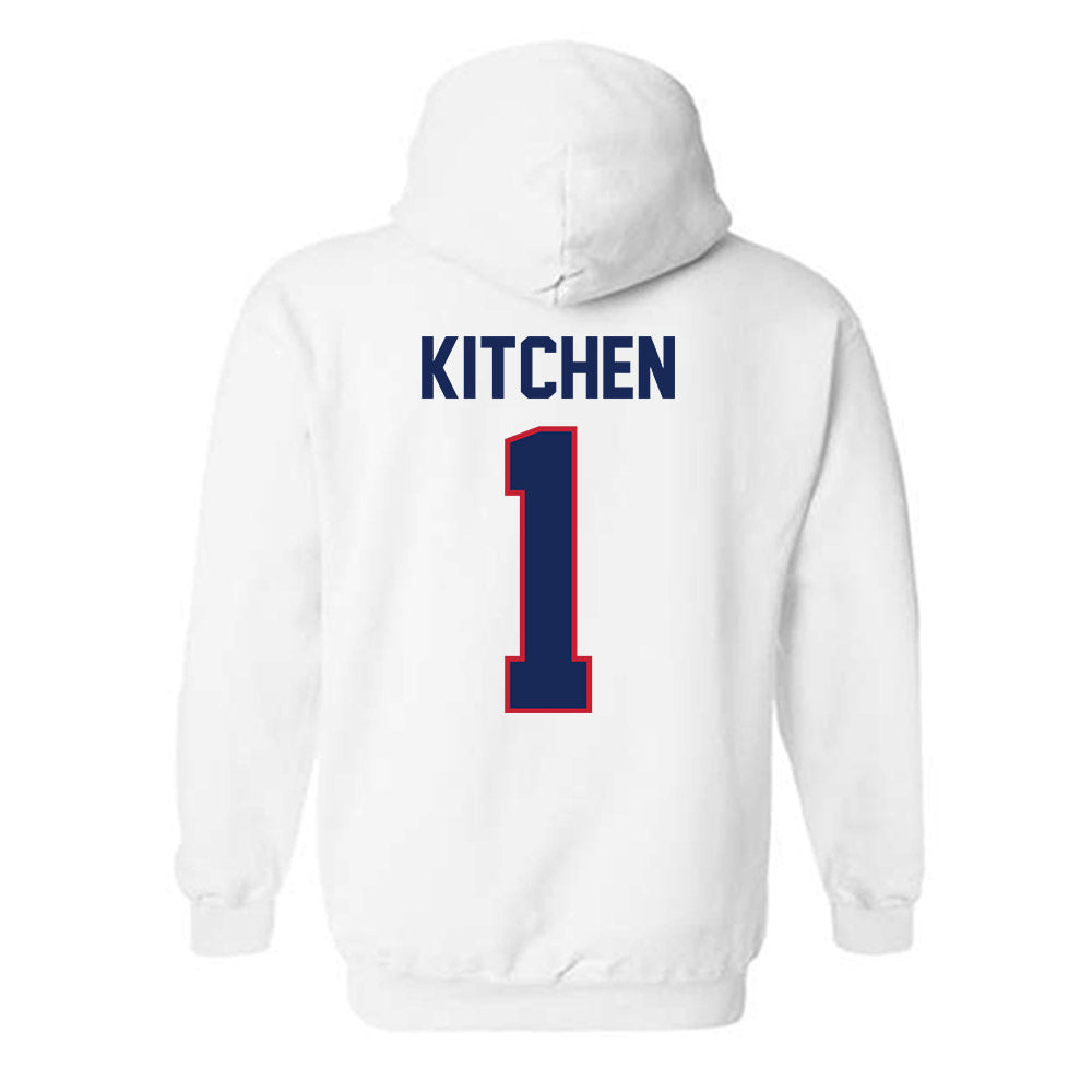 Arizona - NCAA Women's Basketball : Kamryn Kitchen - Classic Shersey Hooded Sweatshirt-1