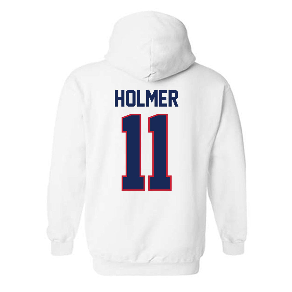 Arizona - NCAA Beach Volleyball : Regan Holmer - Classic Shersey Hooded Sweatshirt-1