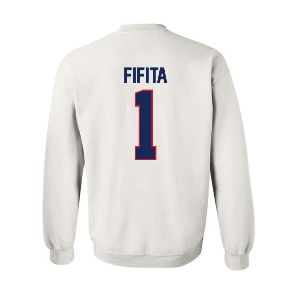 Arizona - NCAA Football : Noah Fifita - Classic Shersey Crewneck Sweatshirt-1
