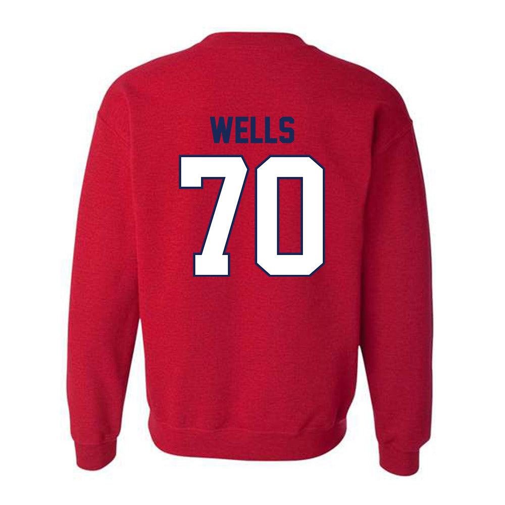 Arizona - NCAA Football : Zarius Wells - Classic Shersey Crewneck Sweatshirt